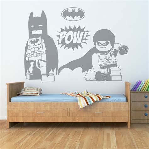 Lego Batman And Robin Wall Sticker Vinyl Wall Stickers Custom Wall