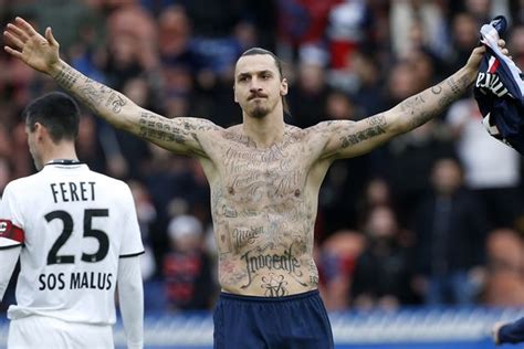 He has eleven of them drawn all over his physique. Where have Zlatan Ibrahimovic's tattoos gone? Man United ...
