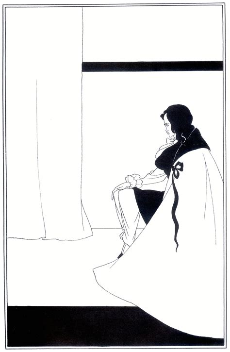 Aubrey Beardsleys Haunting Edgar Allan Poe Illustrations