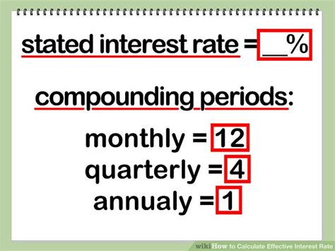 How To Calculate Effective Interest Rate 8 Steps With Pictures