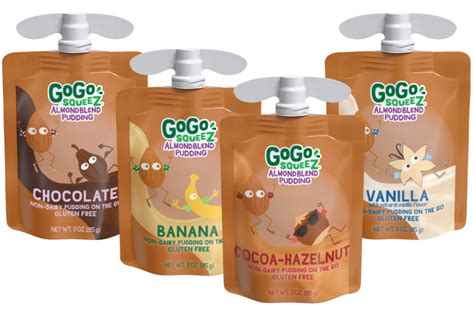 Gogo Squeez Introduces Plant Based Pudding In A Pouch 2021 05 11