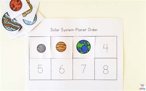 Solar System Printable Worksheets And Activities Pack