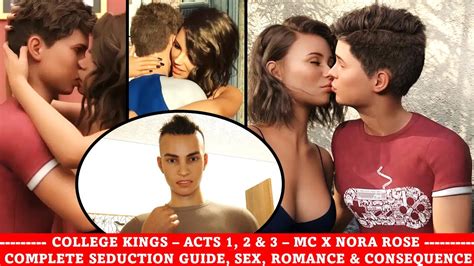 College Kings Act 12 And 3 Mc X Nora Rose Complete Seduction Guide Sex