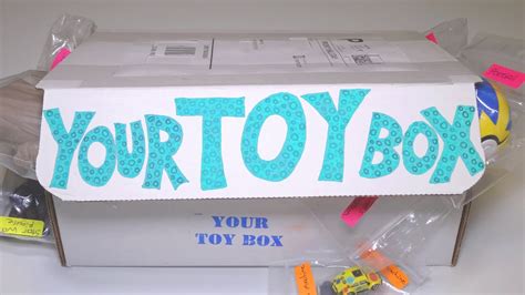 Opening Your Toy Box Subscription Box 8 ~ Yourtoybox Monthly Sub