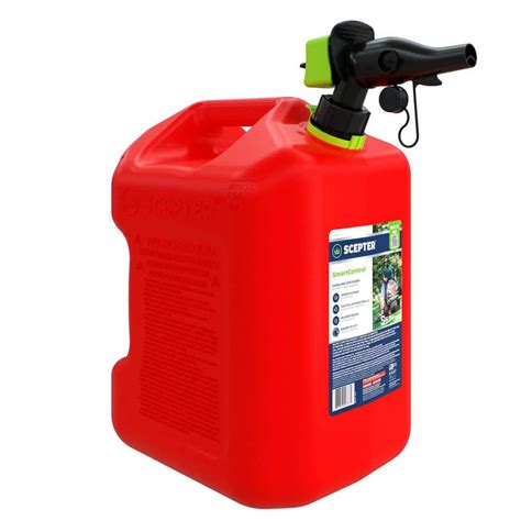 Reviews For Scepter 5 Gal Smart Control Gas Can With Rear Handle Red