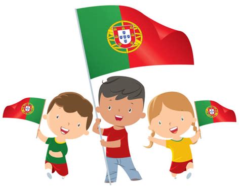 Cartoon Of The Portugal Flag Illustrations Royalty Free Vector