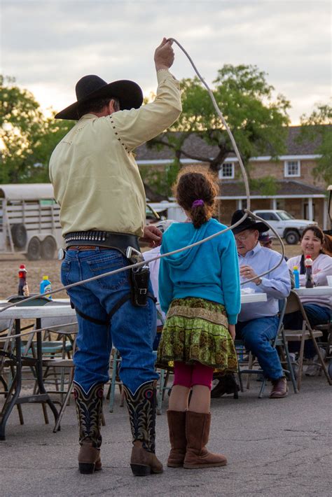 Cowboy Lasso Tricks Fort Concho San Angelo Texas Jonathan Cutrer