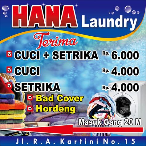 Desain Baliho Laundry Keren Terbaru Desain Spanduk Keren Images