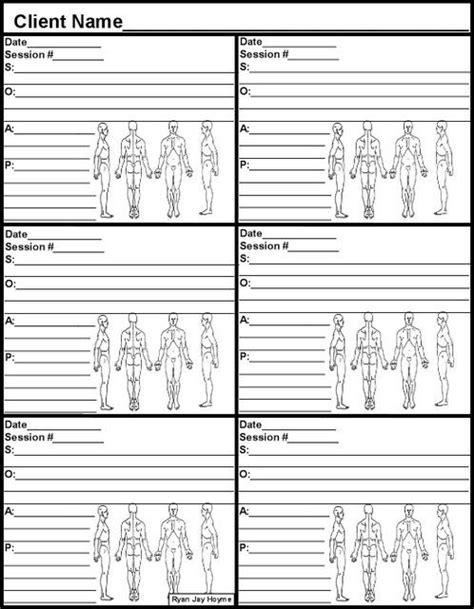 chart for massage therapy soap note templates massage tips massage benefits massage room