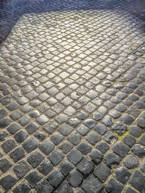 Cobblestone Pavement Cobblestone Patio Cobblestone Walkway