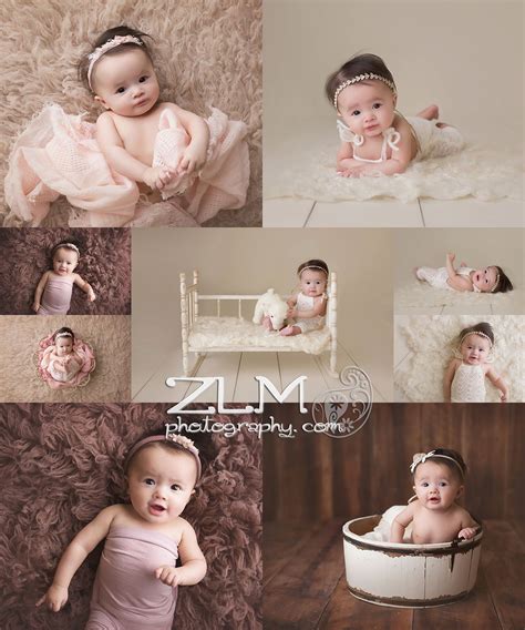 Little Miss E 6 Month Milestone Session Newnan Peachtree City Baby