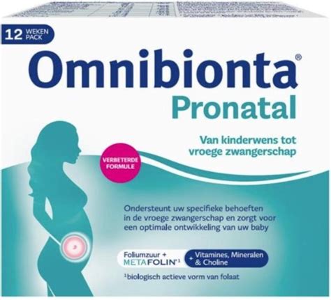 Omnibionta Pronatal 84 Tabletten Bol