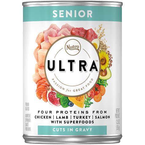 Our food is specially formulated to help your dog reach and maintain a healthy weight. Nutro Ultra Senior Canned Dog Food | PetFlow