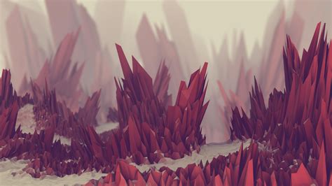 Low Poly R Stunning Backdrops