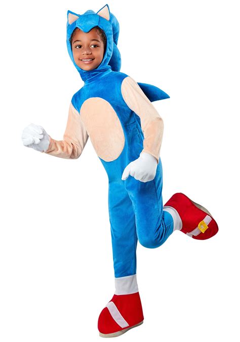 Sonic The Hedgehog Deluxe Boys Costume