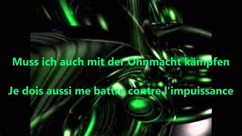 Rammstein - Mein Teil [Lyrics + Traduction Française] - YouTube