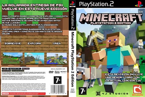Minecraft Playstation 2 Edition Custom Cover Rcustomcovers
