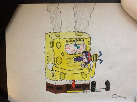 Spongebob Gets High By Maxwhittemore On Deviantart