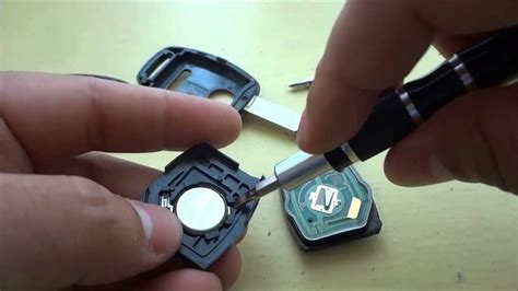 In fact, inserting the key in the lock, turning it counterclockwise, releasing, then turning it counterclockwise again and holding the key in place can open a car's windows. How To Change A Honda CR-V Key Fob Battery (2005- 2013 ...