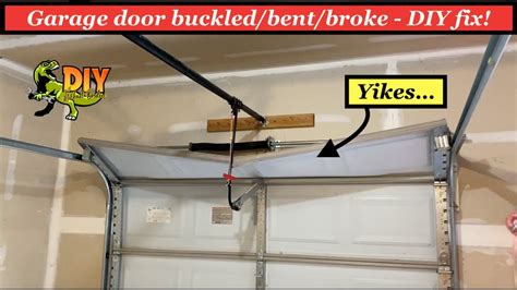 How To Fix Cracked Garage Door Panel Update