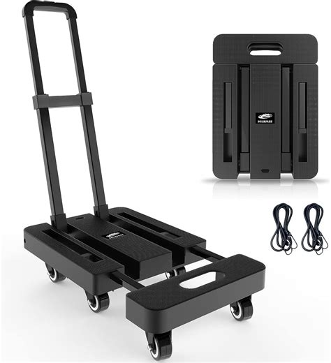 Solejazz Folding Hand Truck Dolly Portable Dolly For Moving 230kg