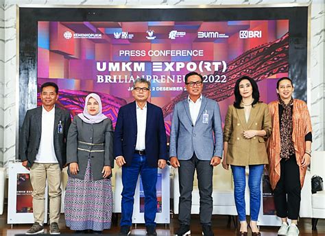 Bawa UMKM Indonesia Mendunia BRI Gelar UMKM EXPO RT BRILIANPRENEUR