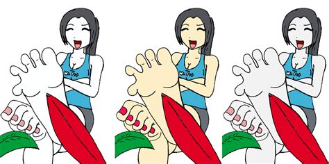Wii Fit Trainer Tickle Favourites By Leaf27 On Deviantart
