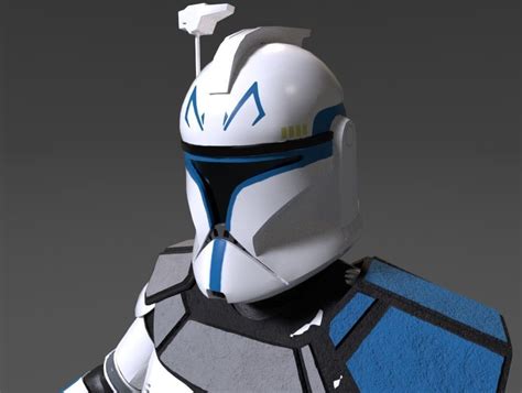 Captain Rex Phase1 3d Model Cgtrader