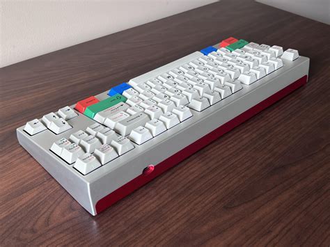keycult no 2 contemporary red r customkeyboards
