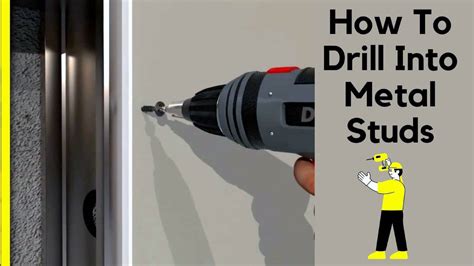 How To Drill Into Metal Studs Easily And Safely Drillay