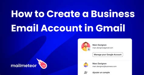 How To Create A Business Email Account In Gmail 3 Simple Steps