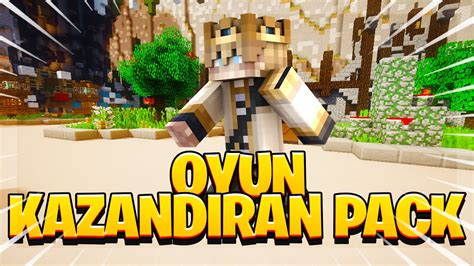 OYUN KAZANDIRAN TEXTURE PACK FACECAM Minecraft SonOyuncu Skywars