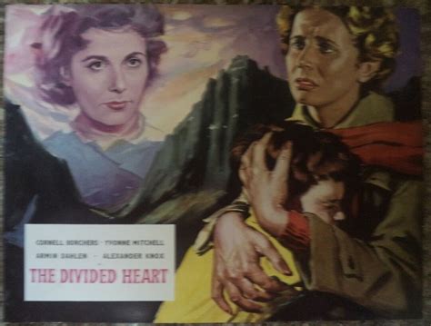 The Divided Heart 1954 Seltenes Kleines Postersynopsis Eric Etsyde