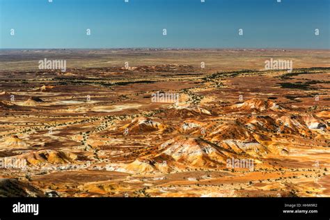 Desert Wasteland Australia Dry Dried Up Barren Far Desert