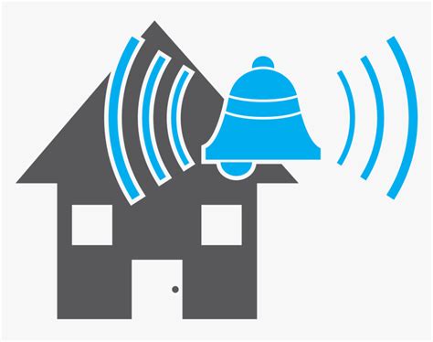 Audio Alarm System Home Security System Logo Hd Png Download Kindpng