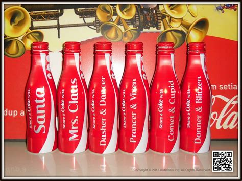 Aluminum Bottle Collector Club Share A Coke With Santa
