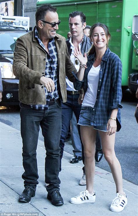 #evan springsteen bruce springsteen #evan #sam springsteen #jessica springsteen #springsteen family. Bruce Springsteen is joined by daughter Jessica while on ...
