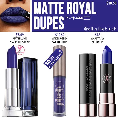 Mac Matte Royal Lipstick Dupes All In The Blush Mac Matte Royal