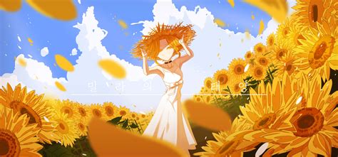 Ghim Của Xuânˆˆ Trên Anime Art Sunflower