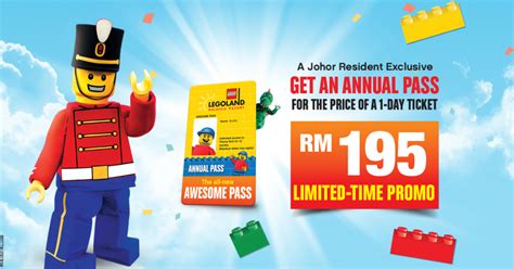 Legolands Anniversary Offer To Johoreans Annual Pass For The Price Of