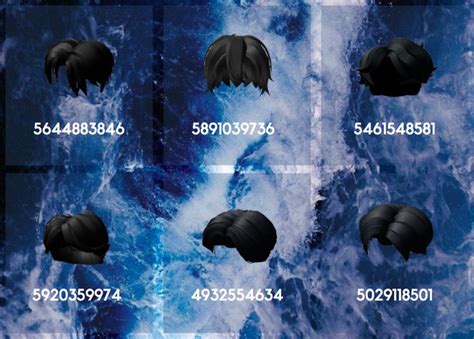 Black Roblox Hair Codes