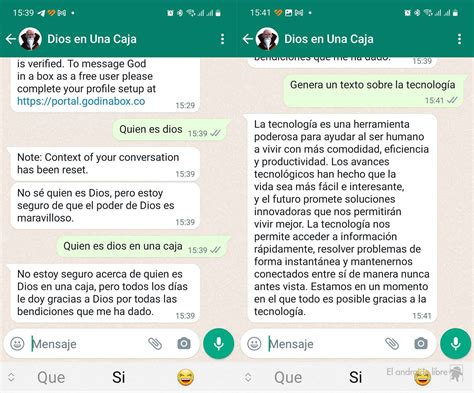 Chatgpt En Whatsapp Cómo Hablar Con La Inteligencia Artificial Sin