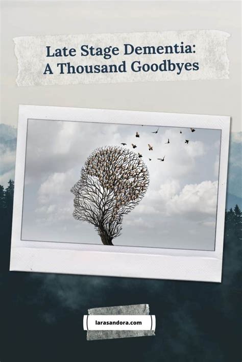 Late Stage Dementia A Thousand Goodbyes Refresh