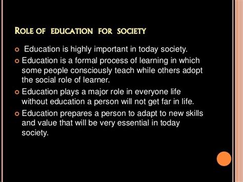 Importance Of Value Education In Our Life Values Education 2019 01 06
