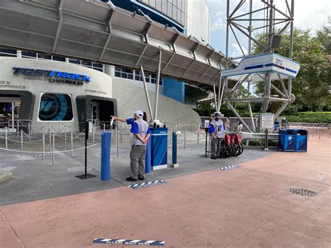 Photos Test Track Reopens At Epcot With Queue Modifications And No