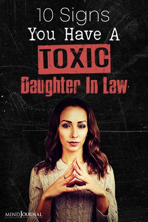 10 Signs You Have A Toxic Daughter In Law