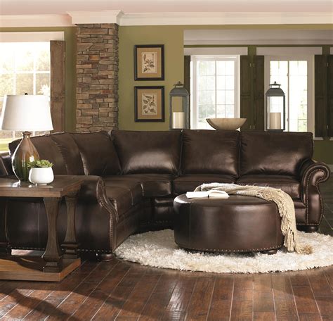 brown sectional living room ideas