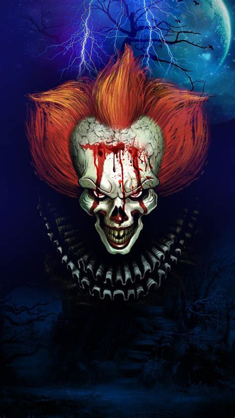 Scary Clown Phone Wallpapers On Wallpaperdog