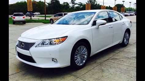 I feel right at home sitting in it and couldn't be happy with the overall interior design. 2014 Lexus ES 350 Exhaust, Start Up and In Depth Review ...