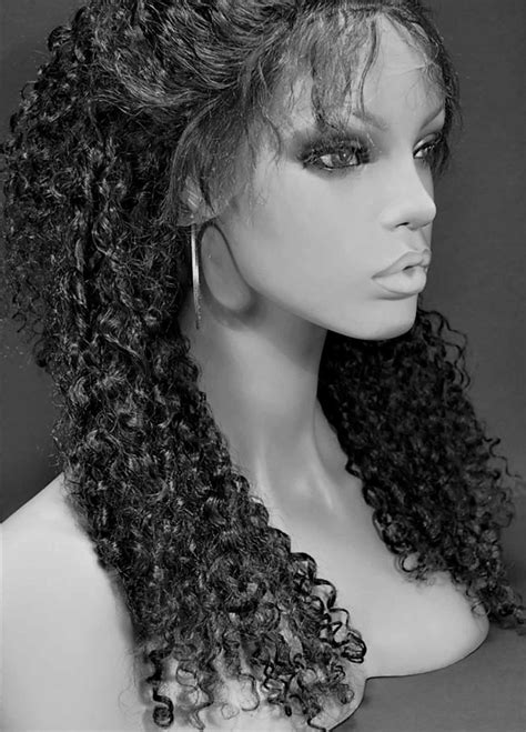 Curly Haman Hair Wigs For African Americans Natural Human Hair Wig
